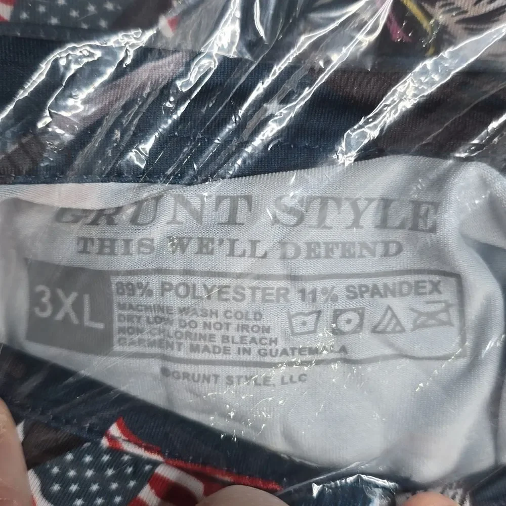 Grunt Style Tactical Eagle Polo Shirt – Men's 3XL – NWT - Picture 4 of 6